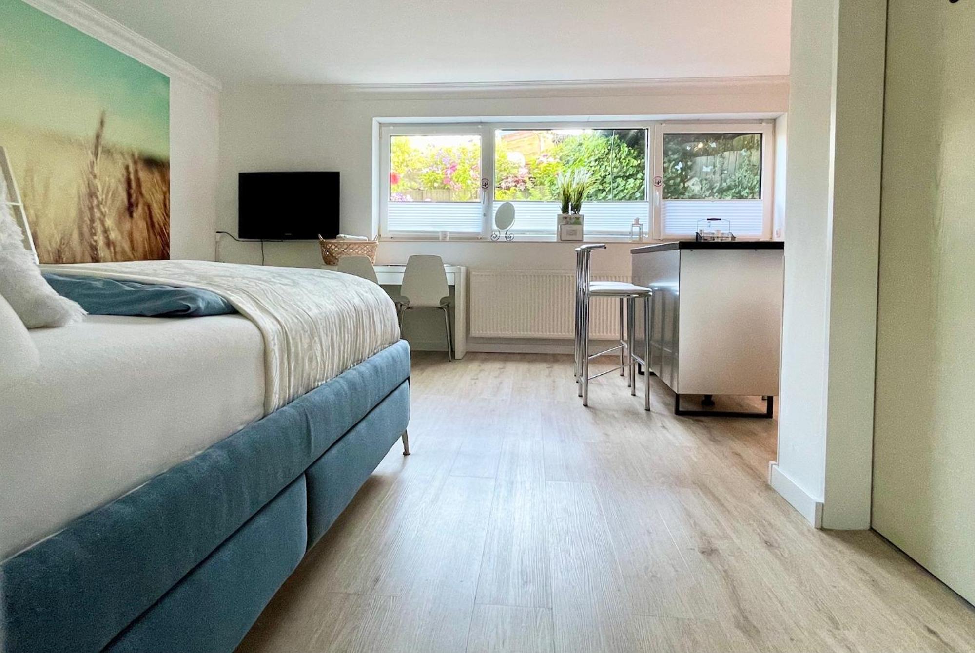 Apartment 'ein Bett Im Kornfeld', Kueche, 30qm, Souterrain Welver